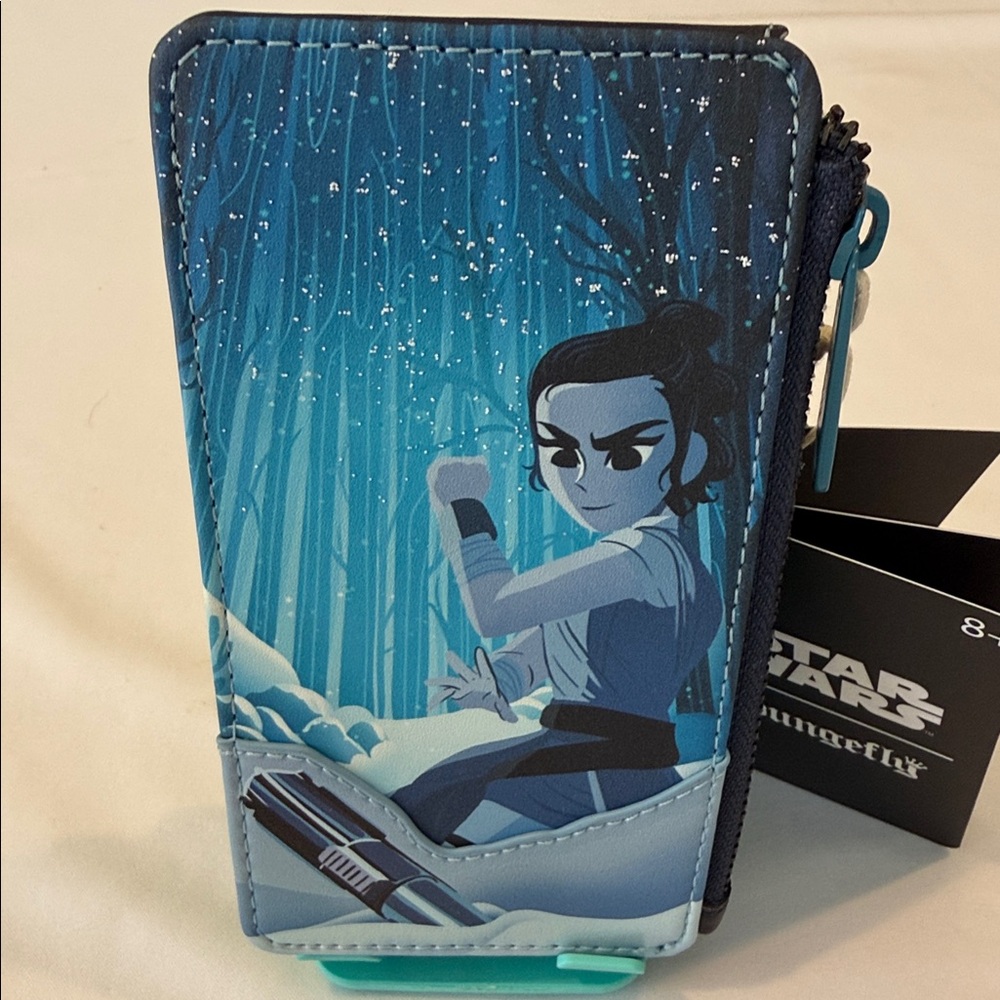 NWTS Loungefly Star Wars Blue and Black Card money Holder